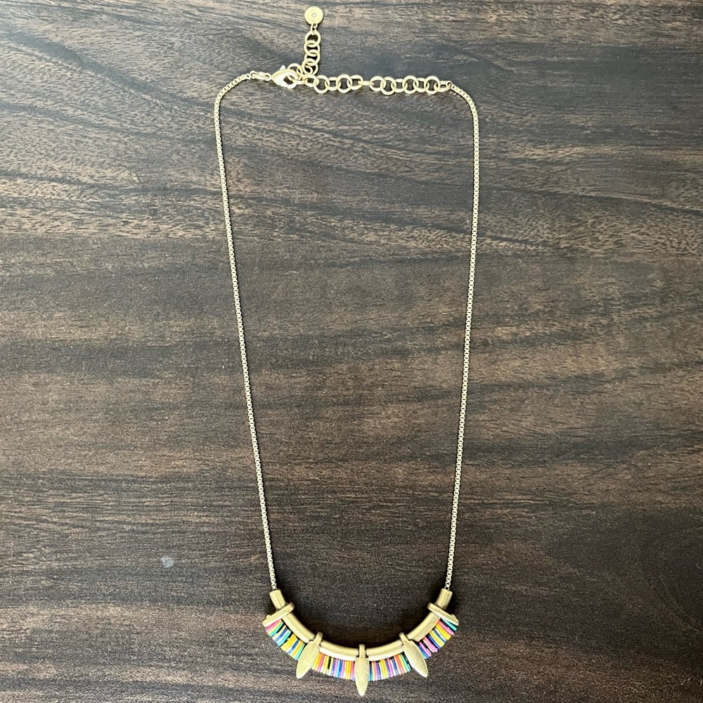 Stella & Dot statement necklace. Adjustable 17-20 inch length.